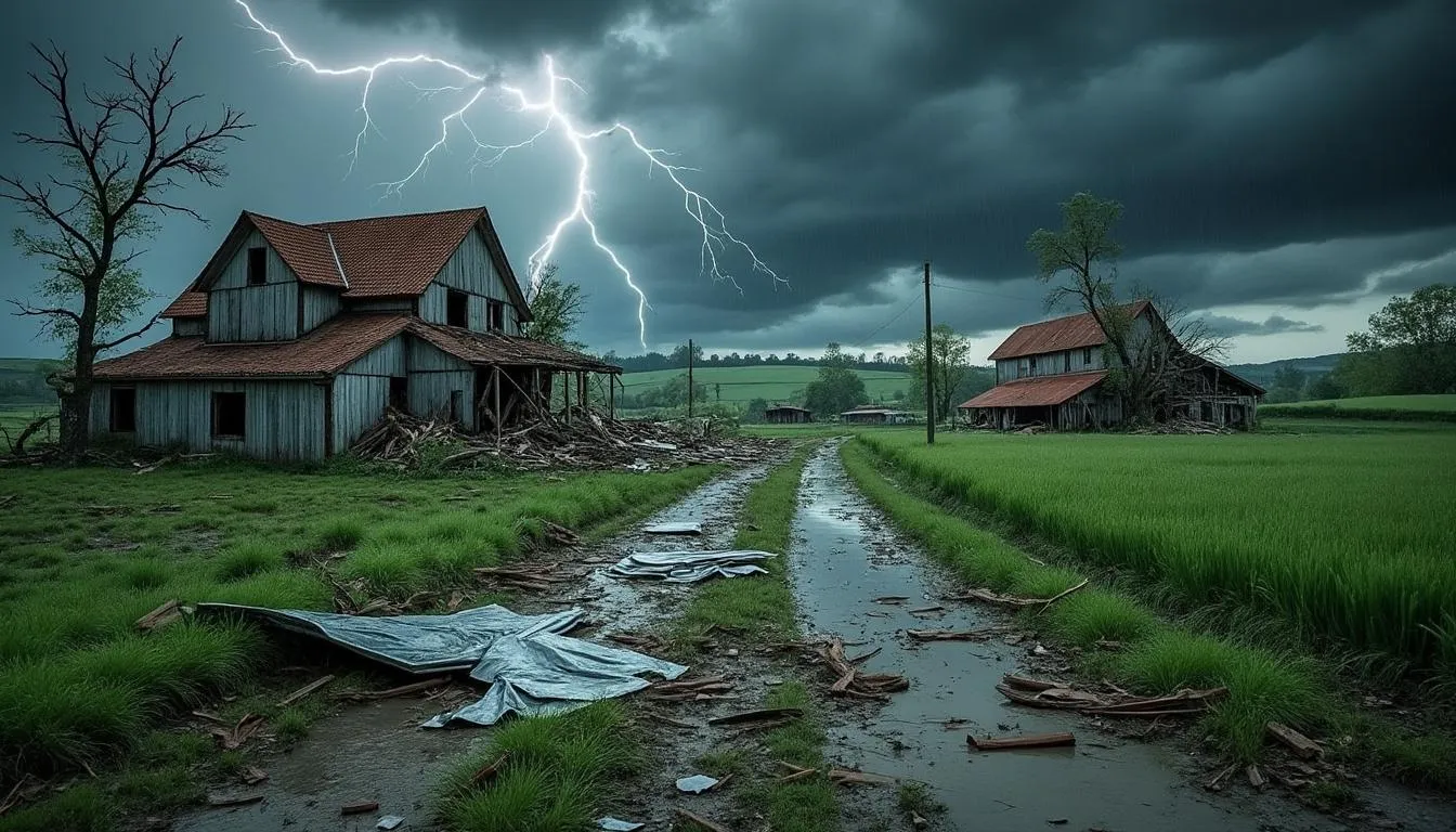 découvrez comment les agriculteurs de l'autunois morvan gÚrent les conséquences dévastatrices de l'orage, avec le sous-préfet d'autun évaluant les dommages. un regard approfondi sur les défis auxquels fait face la région.