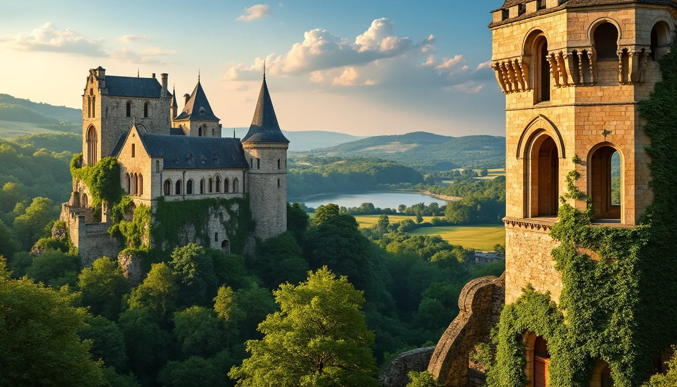 Explorez l'autunois morvan à travers notre guide complet des châteaux et vestiges historiques
